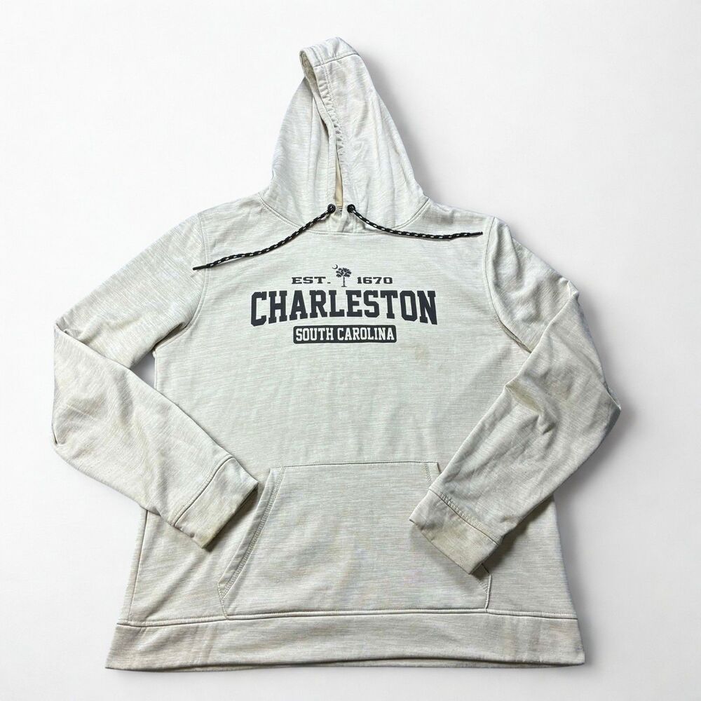 Momentum Hoodie Mens 2XL Charleston South Carolina Graphic Pullover Sweatshirt
